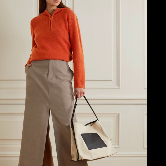 ARCH4 DELORES CHUNKY KNIT TERRACOTTA Cashmere Sweater - Picture 1 of 12